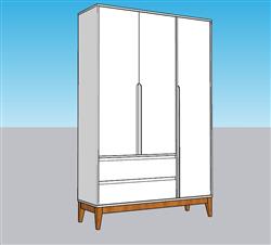 衣柜家具SU模型