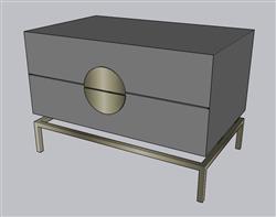 矮柜SU模型