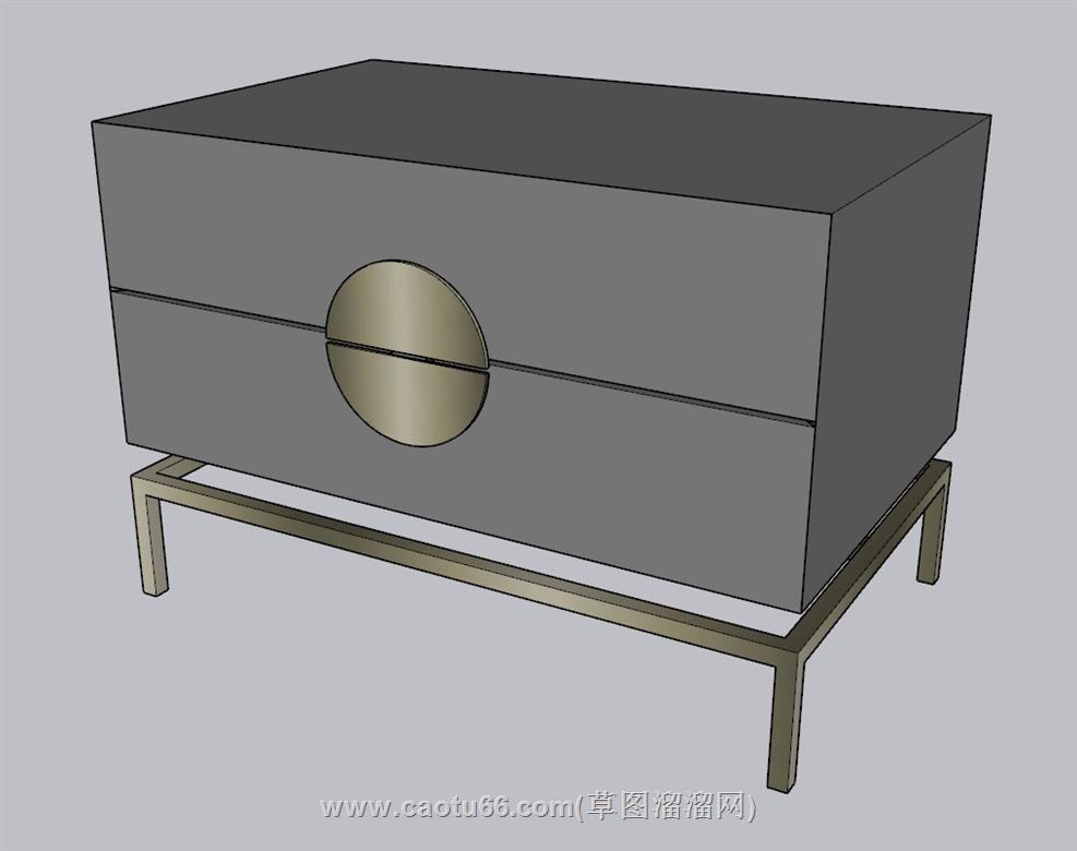 矮柜SU模型