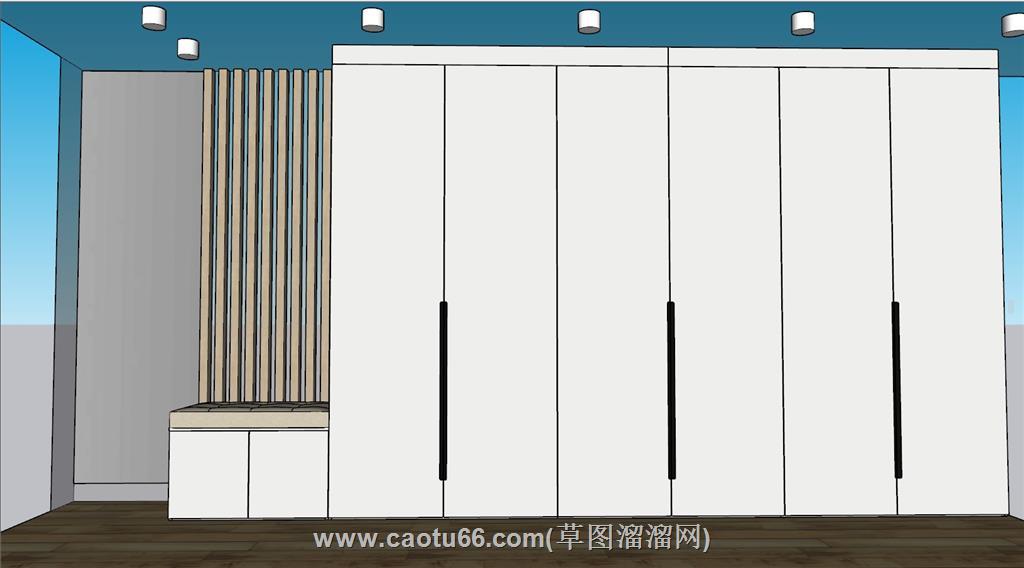 衣柜SU模型