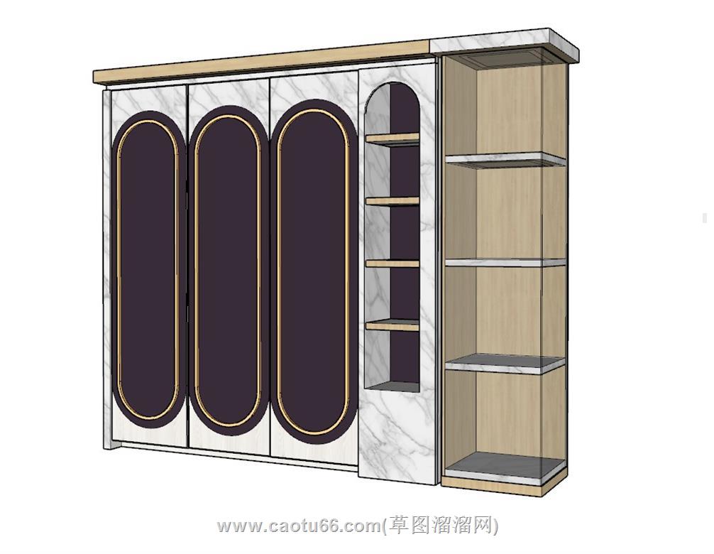 衣柜家具SU模型