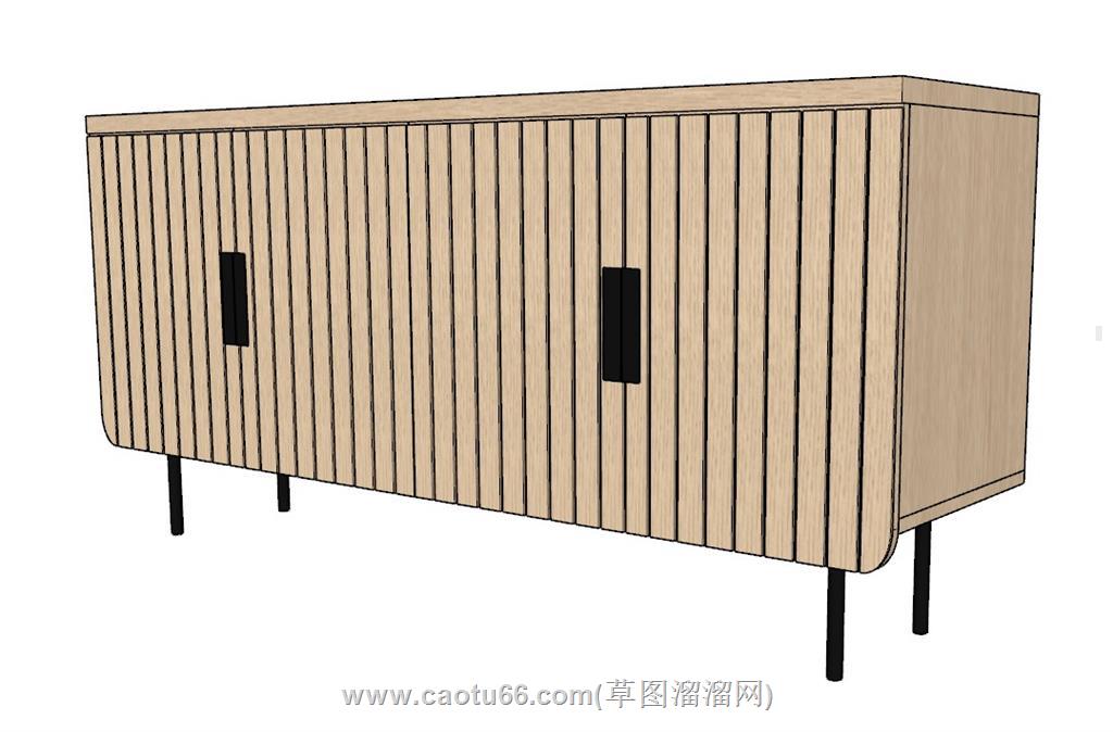 边柜玄关柜SU模型