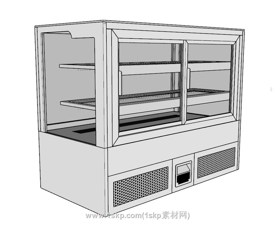 展柜SU模型