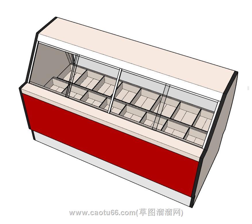 展示柜SU模型