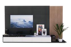 电视墙电视柜SU模型