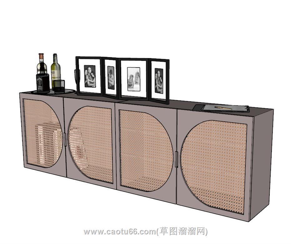 边柜SU模型