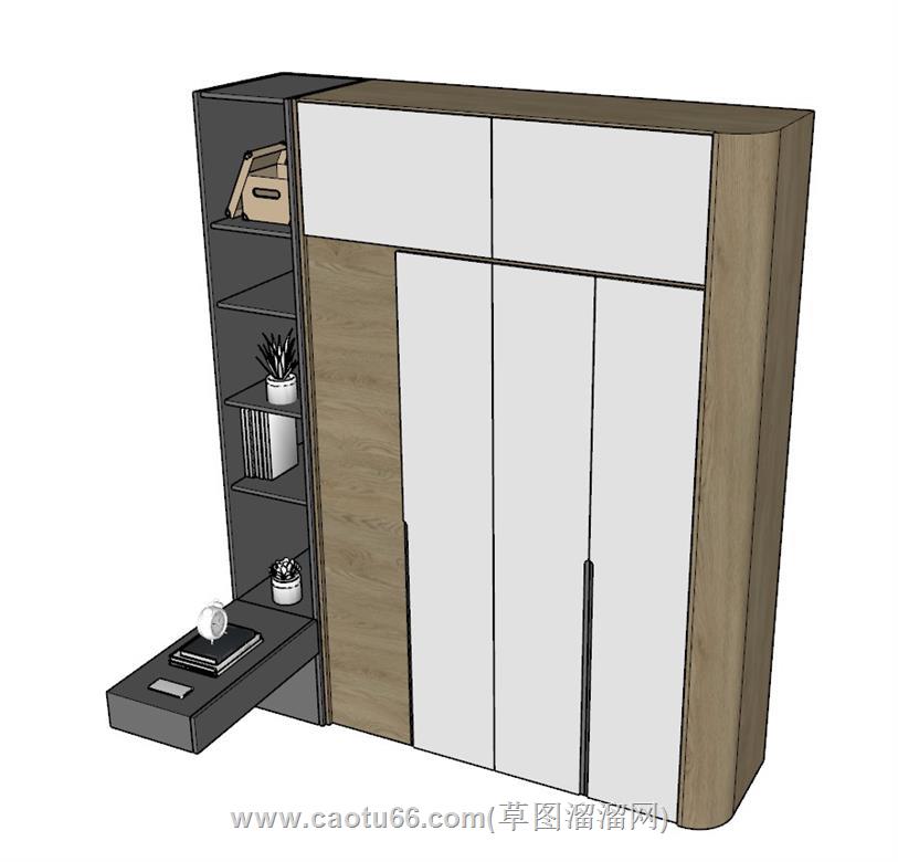 衣柜家具SU模型