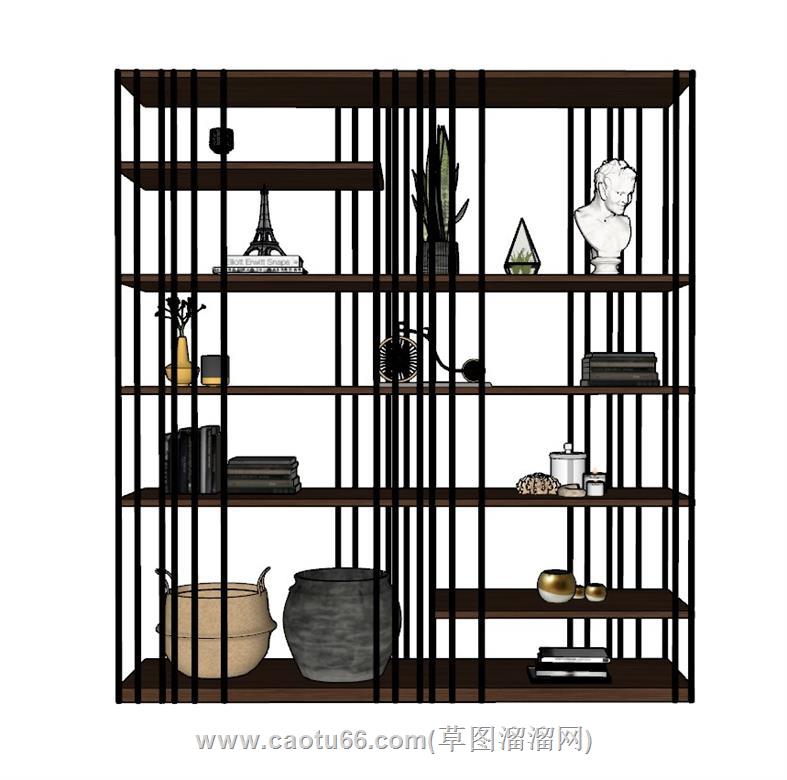 装饰架工艺品SU模型