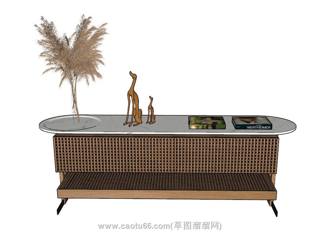 餐边柜SU模型