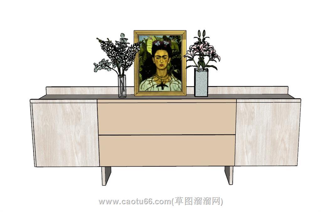边柜SU模型