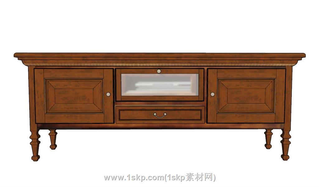 电视柜SU模型