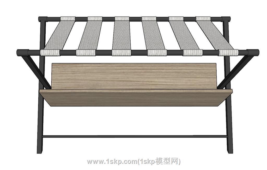 置物架SU模型