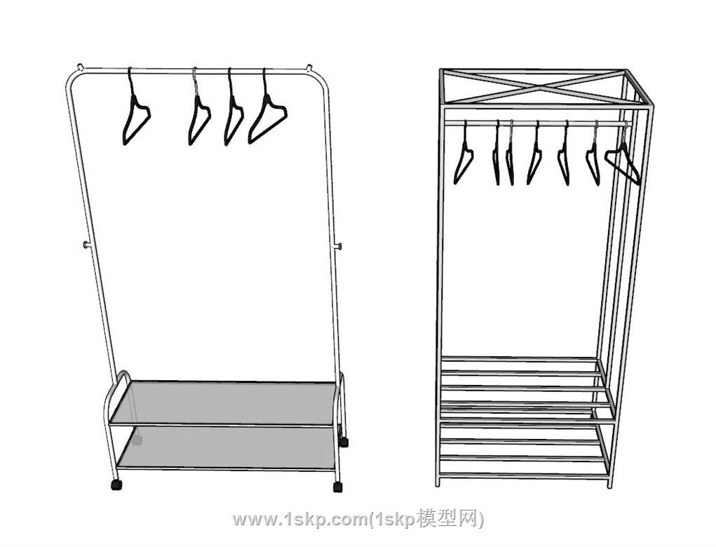 衣架SU模型