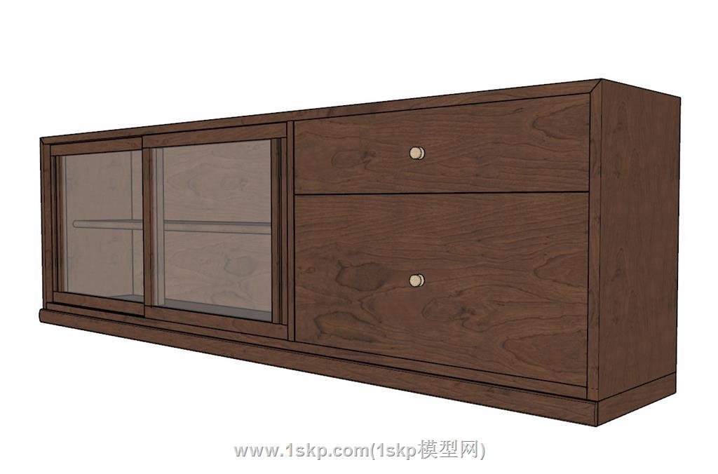 电视柜SU模型