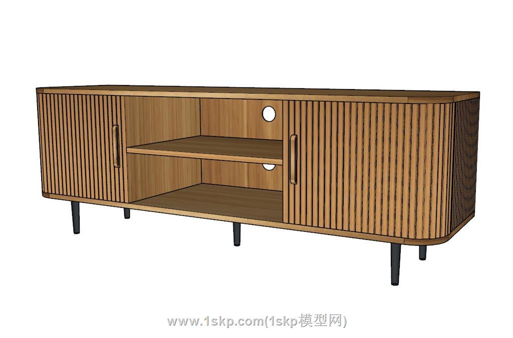 电视柜SU模型