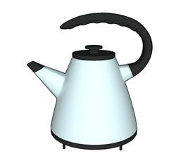 烧水壶开水壶SU模型 免费sketchup模型下载