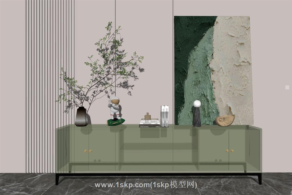置物台渐变柜装饰柜