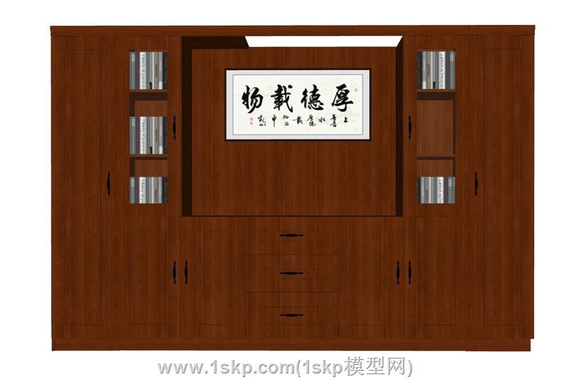 老板文件柜厚德载物