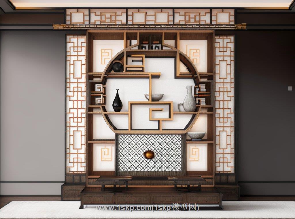多宝阁博古架