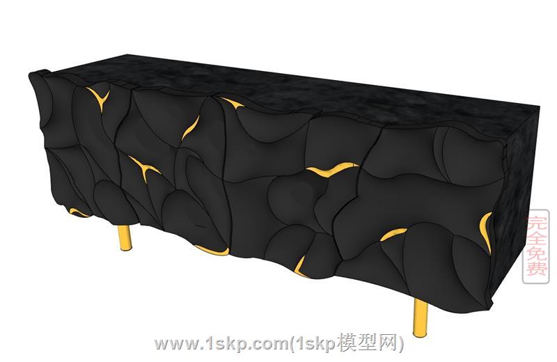 轻奢软包边柜