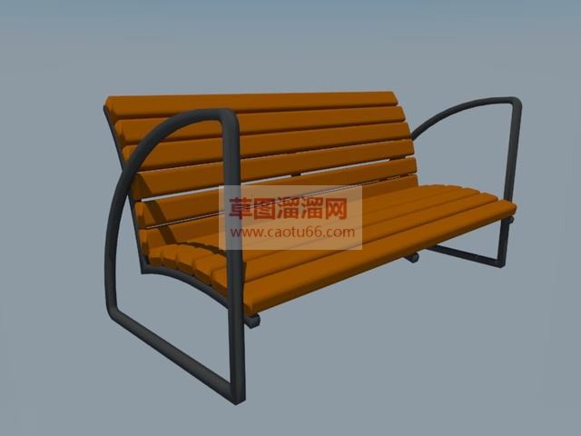 长椅长凳座椅SU模型