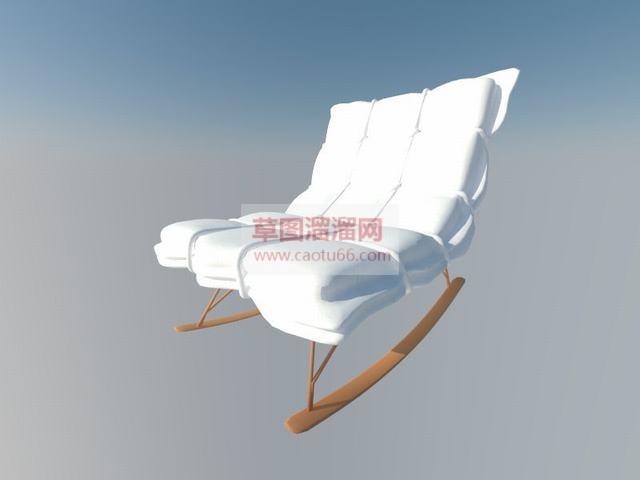 沙发椅靠背椅摇摇椅SU模型