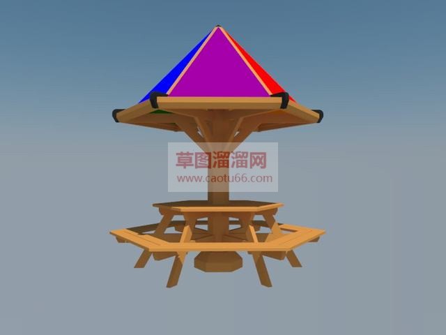 户外座椅景观小品SU模型