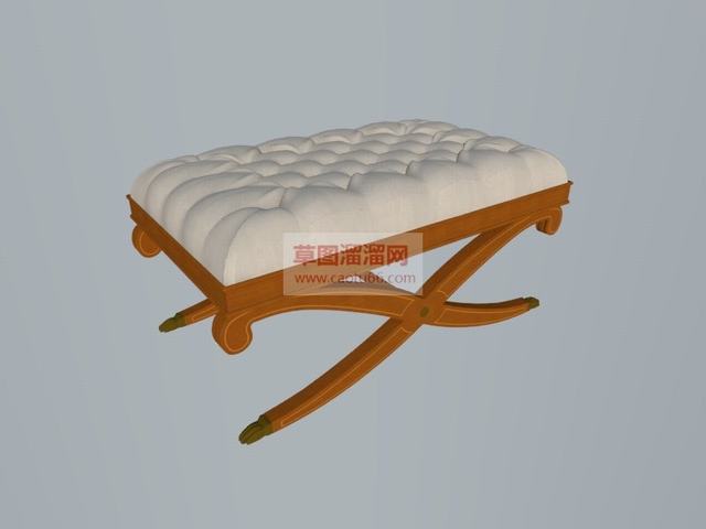 换鞋凳座椅SU模型