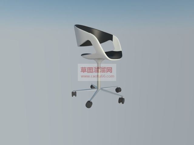 吧台椅旋转椅SU模型