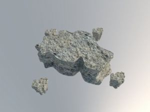 景观小品-石SU模型