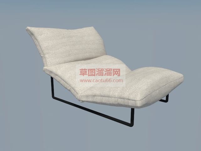 现代家具躺椅SU模型