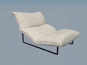 现代家具躺椅SU模型