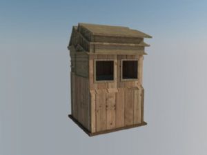 木屋收费屋SU模型