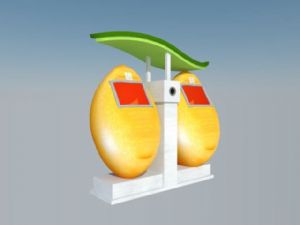 芒果形状主题SU模型