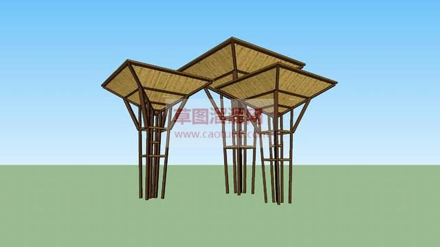 景观小品雕塑SU模型