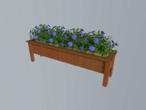 花箱花槽SU模型