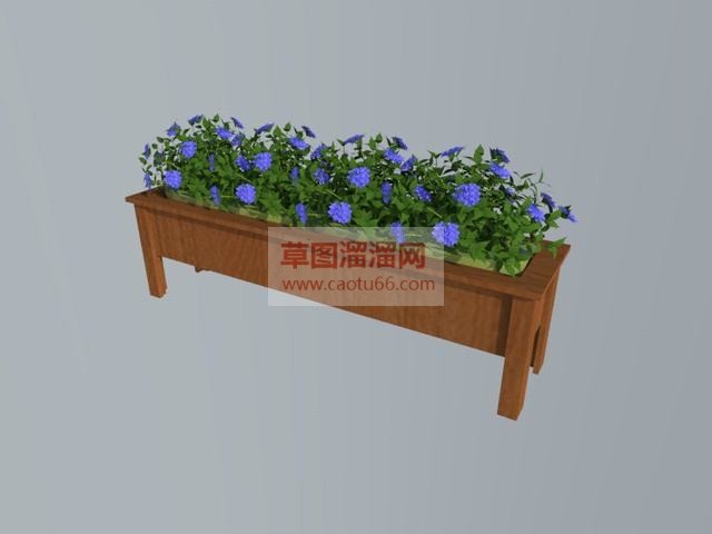 花箱花槽SU模型