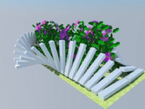 花池小品景观SU模型