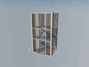 观景台观景楼景观建筑SU模型