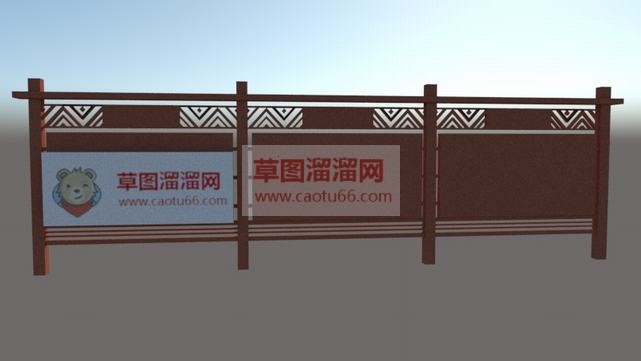 中式民族风-SU模型