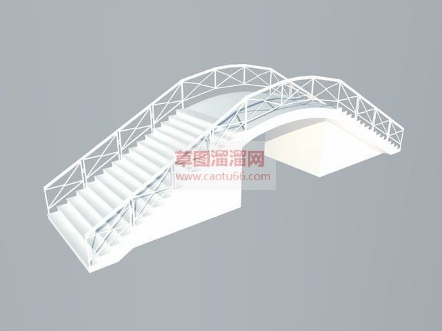 免费楼梯桥SU模型
