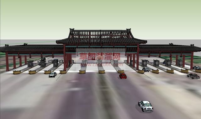 中式高速收费SU模型