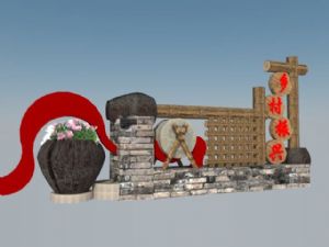 新农村小品免SU模型