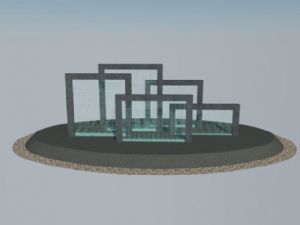 画现代水景SU模型
