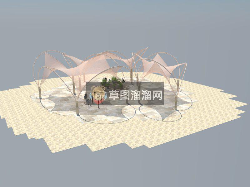 张拉膜SU模型
