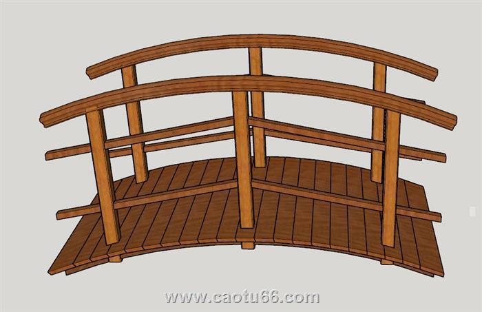 中式日式庭院SU模型