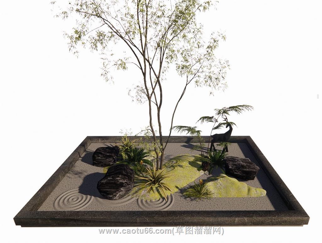 景观花坛SU模型