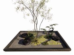 景观花坛SU模型