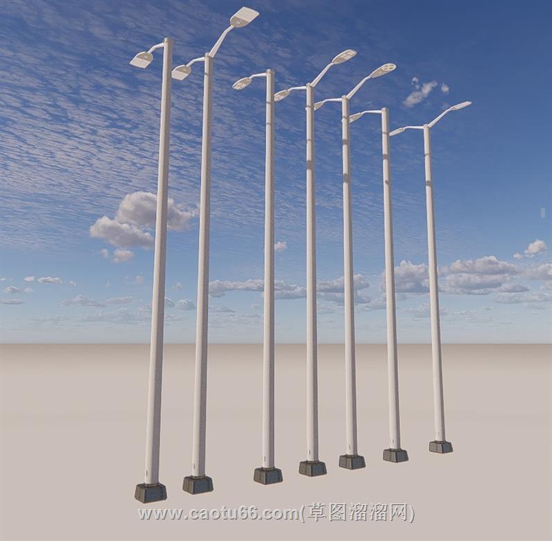 路灯SU模型