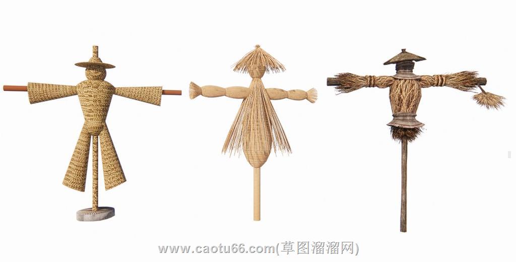 稻草人SU模型